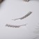 Invisibility for hair "Magic shine" (set 2 pcs) rhombus, 5.5 cm, silver