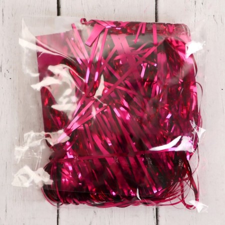 New Year's "rain" dark pink 75mm, 1.5 m-1