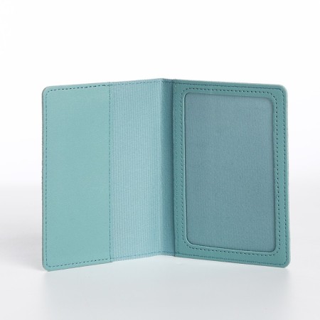 Cover for passport, blue color-3