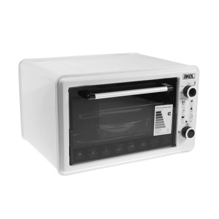 Mini-fucked Akel AF-720, 1300 W, 36 l, timer, temperature adjustment, white