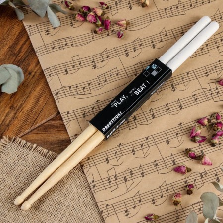 Drum sticks Music Life, 7a, maple, white-3