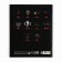 Subject notebook A5, 36 liters on the paper clip “September 1: Black Background. Russian language"