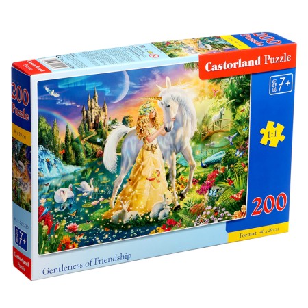 Puzzle "Tender Friendship. Unicorn ", 200 elements