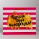 Package Gift Laminated Horizontal, packaging, “Bright birthday!”, XL 40 x 49 x 19 cm