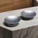 Set of candlesticks Metal "Lotus", 7.5x2 cm, 2 pieces, silver