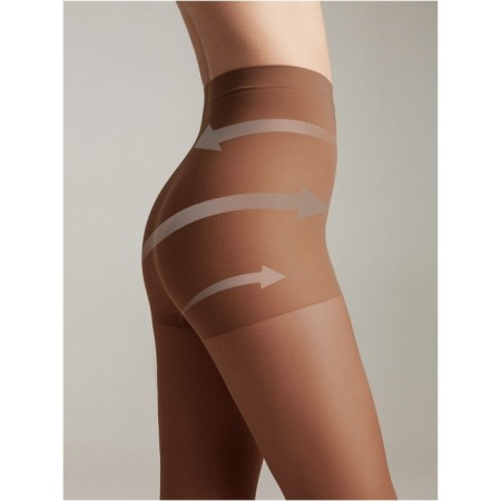 Female tights Conte Elegant Active, 40 DEN, size 4, color MOCCA-1
