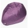 Mear-bag “Pear” is small, diameter 70 cm, height 90 cm, purple color, velor