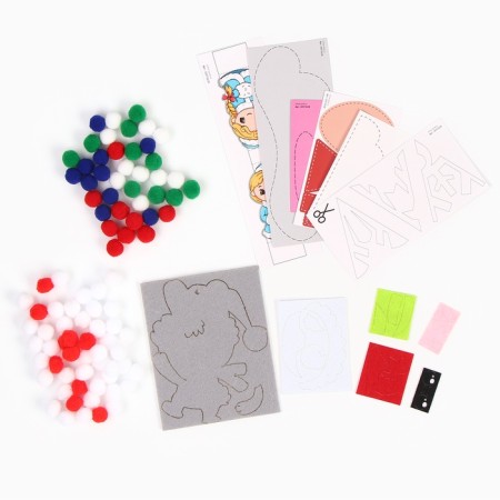 New Year! Advent Calendar “Letters from Santa Claus”, 31 Letters, New Year's set for creativity-5