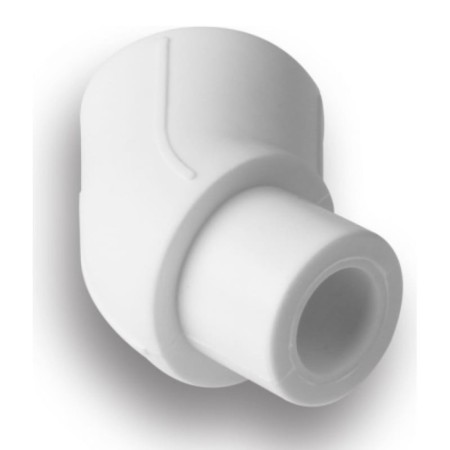Aqualink square, polypropylene, d = 25 mm, 45 °, internal/outer-3
