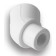 Aqualink square, polypropylene, d = 25 mm, 45 °, internal/outer