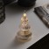Figure Light "Christmas tree" 14x8 cm, from batteries 3XAG13 (included), glow warm white