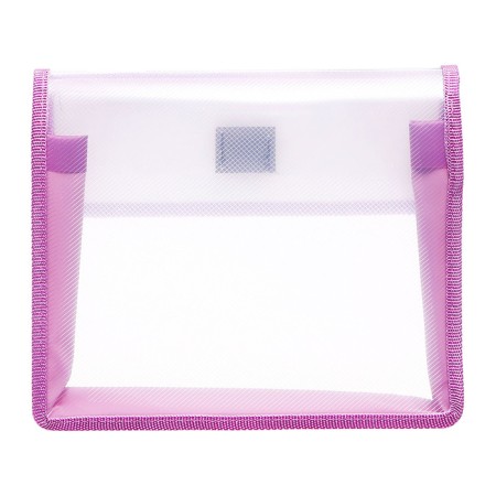 A5 notebook folder (230 x 190 x 50 mm), with Velcro valve, plastic/textiles, calligrata, "fluffist"-2