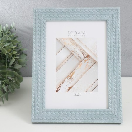 Photo frame Plastic "Mira" 15x21 cm, 651798-6, (plastic screen)