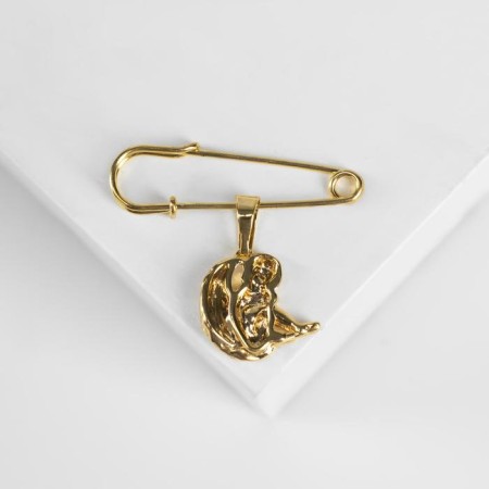 Bulak-cone with the suspension "Angel" 3.5 cm, color gold-2