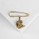 Bulak-cone with the suspension "Angel" 3.5 cm, color gold