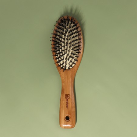 The comb massage, natural/combined bristles, 6 × 22 cm, color "Light wood"-4