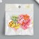 Decor for creativity tree "Crown" summer colors set 20 pcs 2x2.2x0.3 cm