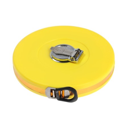 Roulette geodesical tundra, fiberlass tape, closed case, 30 m x 13 mm-15