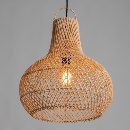 Ceiling Lamp from Rotan "Eric" 1x120W, E27, 40x40x43 cm-2