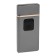 Electronic lighter "Lux", USB, spiral, 7 x 3.5 x 0.5 cm, dark chromium