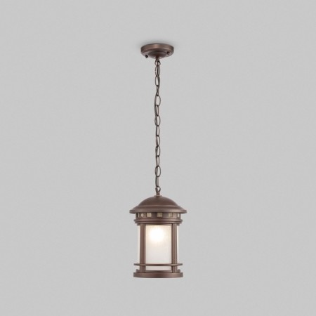 Outdoor O031PL-01BR, 1x60W, 17.7x17.7x130.7 cm, E27, brown brown lamp