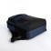 Male backpack on lightning, 3 outer pockets, a USB connector, a suitcase mount, blue color