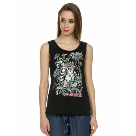Female T -shirt, size XS, black color