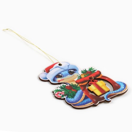 New Year's Christmas tree toy "New Year's snake", for the New Year, 8.9 x 9.1 cm-2