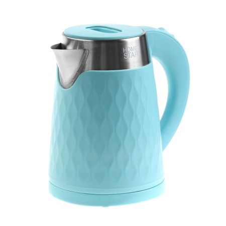 Electric kettle Homestar HS-1021, plastic, Metal flask, 1.7 l, 1500 watts, blue-10