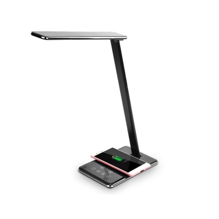 LED desktop lamp with wireless charging and USB port Ambrella Light, Desk, De582, LED, 6 W, 180LUM, Black Color Black-4
