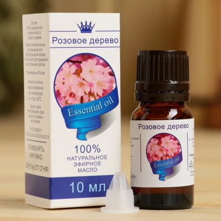 Essential oil "Pink tree", a bottle-boiler, annotation, 10 ml