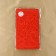 Lace elastic fabric, 230 mm × 2.7 ± 0.5 m, red color