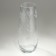 Vase for the flowers "botany" glass, transparent, 26 cm.