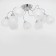 Ceiling chandelier Citilux "Luciana" CL147191, 66x66x25 cm, 9x60W, E14, Gray color