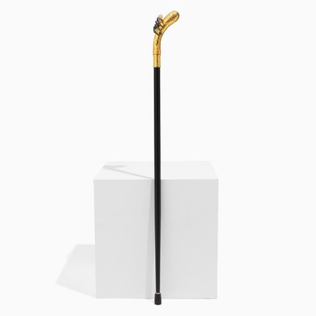 Souvenir product cane with a dagger, 36cm blade, spider hilt-1