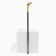 Souvenir product cane with a dagger, 36cm blade, spider hilt