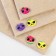A set of wooden buttons "Fruit", 10 pcs, 2.5 x 2.2 cm