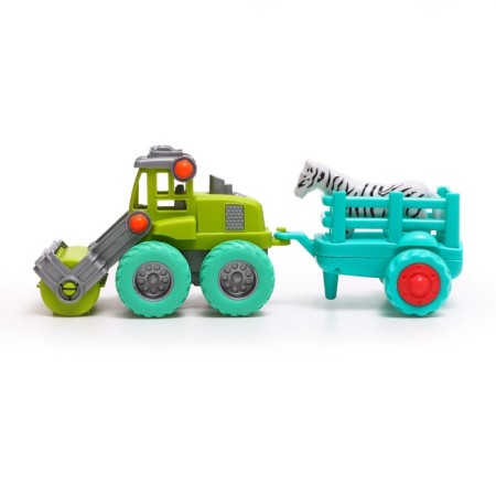 Excavator inertial "Mike", with a trailer, mix-1
