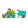 Excavator inertial "Mike", with a trailer, mix