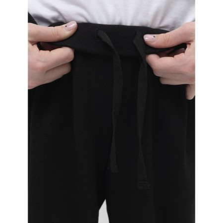 Pants for girls, height 140 cm, black color-5
