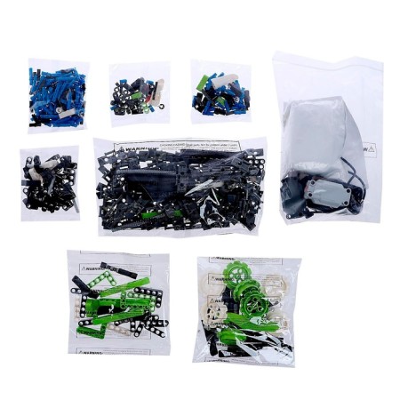 Radio -controlled designer "All -terrain vehicle", 3 assembly options, 2 engines, 353 parts-6