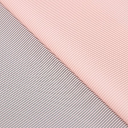 Flower film, "stripes", pink, 57x57 cm-1