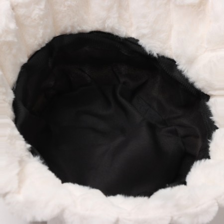 Panama winter minku, white color, rr 56-58-6