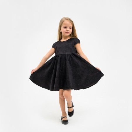 Dress elegant children's KAFTAN, p. 32 (110-116 cm), black-2