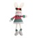 Soft toy "Bunny", with beads, species mix