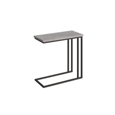 Table coffee olon LDSP 700*320*680 chipper egger: concrete chicago light/frame metal color: black