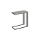 Table coffee olon LDSP 700*320*680 chipper egger: concrete chicago light/frame metal color: black