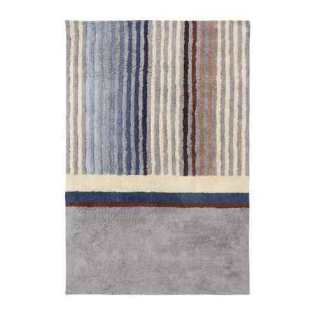 Cotton carpet with Tulip Garden Terra, size 120x180 cm