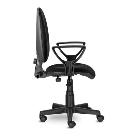 Armchair Brabix Prestige Ergo MG-311, adjustable ergonomic back, fabric, black-1