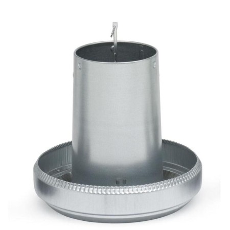 Bunker feeder for poultry at 18 kg. Cink Steel